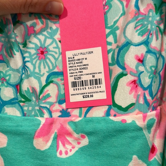 *FLASH SALE* Lilly Pulitzer Cristal Maxi Dress - Picture 6 of 8